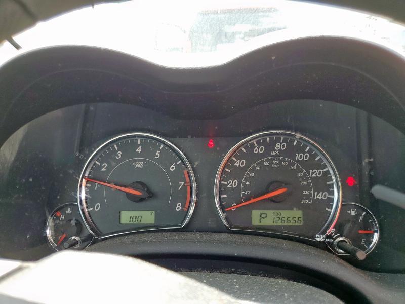 2T1BU4EE5BC722176 - 2011 TOYOTA COROLLA BASE RED photo 9