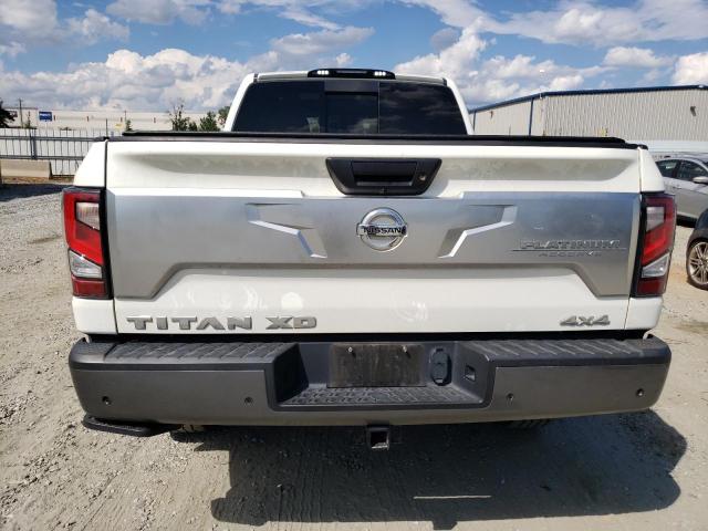 1N6AA1FB4MN530493 - 2021 NISSAN TITAN XD SV WHITE photo 6