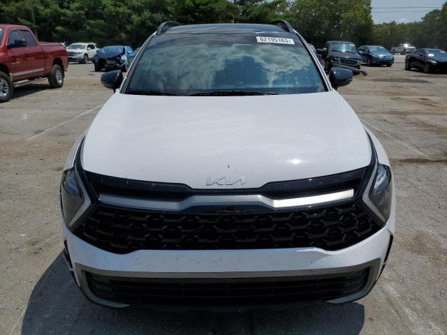 5XYK6CAF7PG119275 - 2023 KIA SPORTAGE X LINE WHITE photo 5