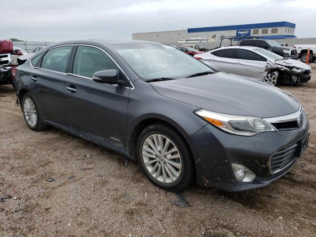 4T1BD1EB2DU017020 - 2013 TOYOTA AVALON HYBRID GRAY photo 4