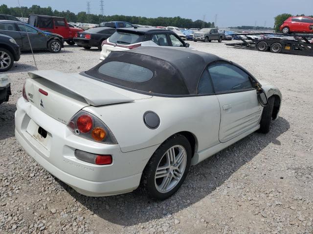 4A3AE75H03E016832 - 2003 MITSUBISHI ECLIPSE SPYDER GTS WHITE photo 3