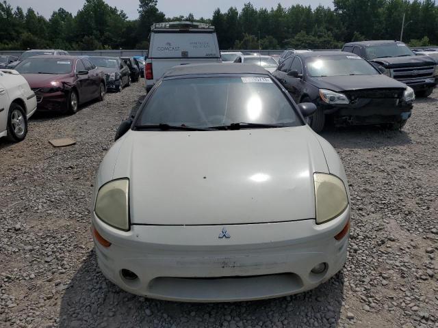 4A3AE75H03E016832 - 2003 MITSUBISHI ECLIPSE SPYDER GTS WHITE photo 5