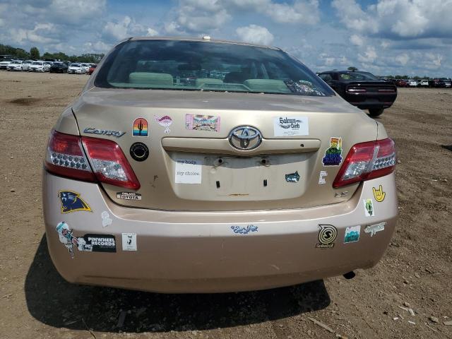 4T1BF3EK9AU004122 - 2010 TOYOTA CAMRY BASE GOLD photo 6