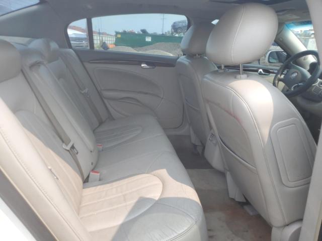 1G4HC5EM6BU136238 - 2011 BUICK LUCERNE CXL WHITE photo 10