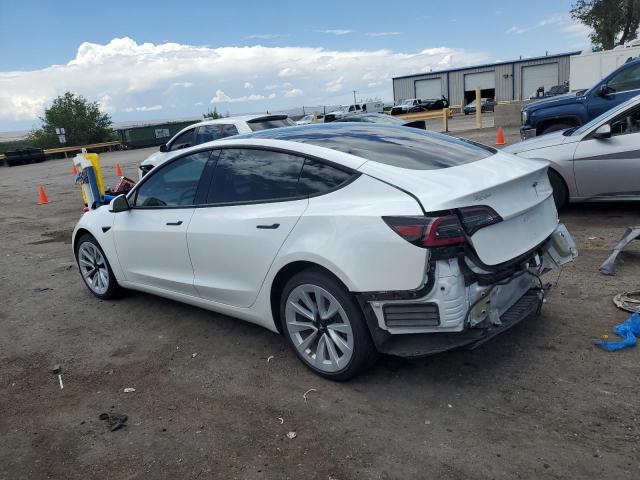 5YJ3E1EA6PF459342 - 2023 TESLA MODEL 3 WHITE photo 2