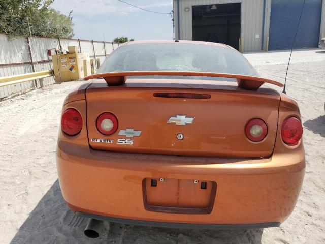 1G1AM15B577225632 - 2007 CHEVROLET COBALT SS ORANGE photo 6