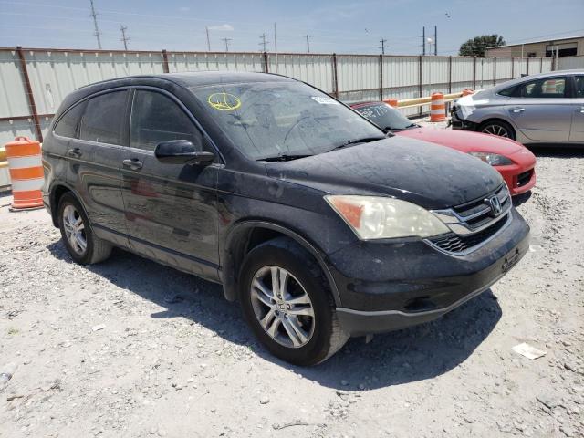 5J6RE3H70AL049396 - 2010 HONDA CR-V EXL BLACK photo 4