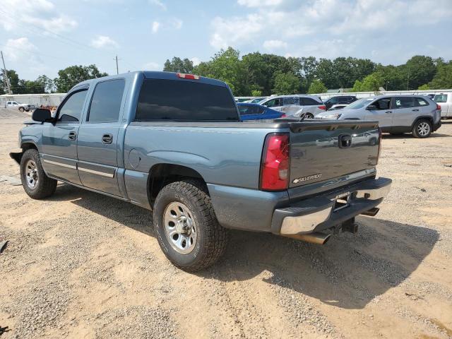 2GCEC13V871168817 - 2007 CHEVROLET SILVERADO C1500 CLASSIC CREW CAB BLUE photo 2