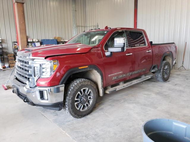 1GT49NEY0NF230998 - 2022 GMC SIERRA K2500 SLT RED photo 1