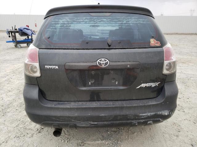 2T1KR32E06C615607 - 2006 TOYOTA COROLLA MA XR BLACK photo 6