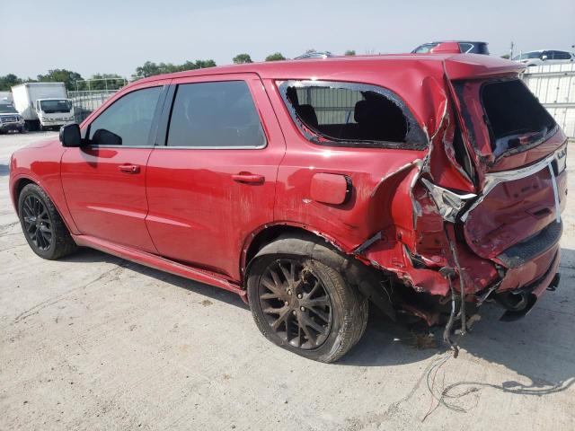 1C4SDJCT4GC394717 - 2016 DODGE DURANGO R/T RED photo 2