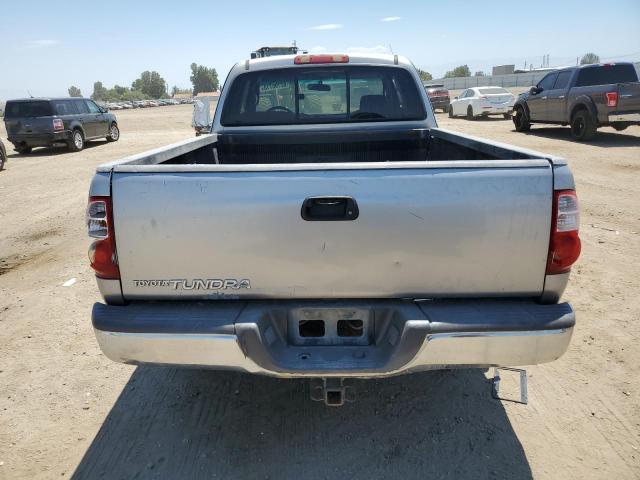 5TBRU341X6S475623 - 2006 TOYOTA TUNDRA ACCESS CAB SR5 SILVER photo 6