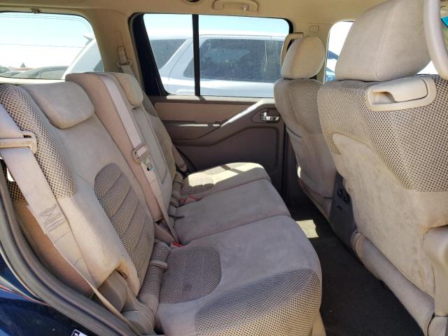 5N1AR18U28C664703 - 2008 NISSAN PATHFINDER S BLUE photo 10