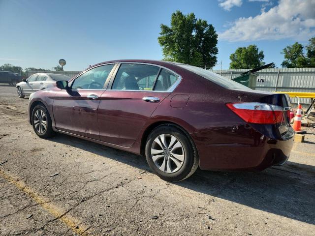 1HGCR2F35EA035099 - 2014 HONDA ACCORD LX BURGUNDY photo 2