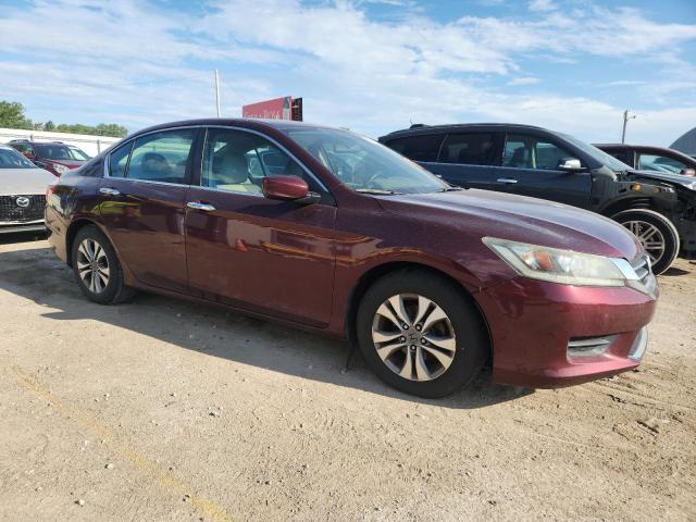 1HGCR2F35EA035099 - 2014 HONDA ACCORD LX BURGUNDY photo 4