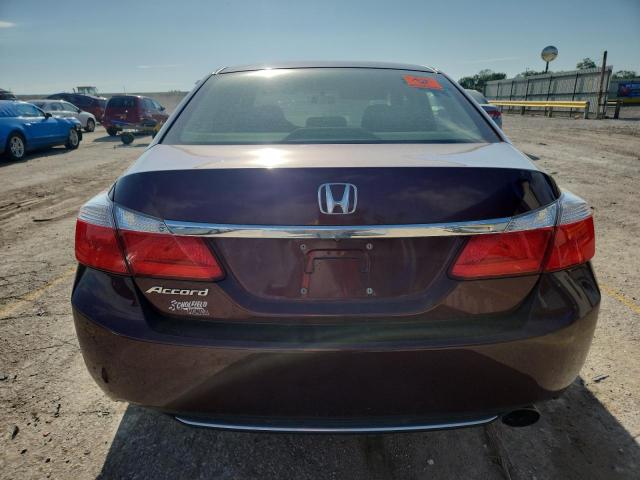 1HGCR2F35EA035099 - 2014 HONDA ACCORD LX BURGUNDY photo 6
