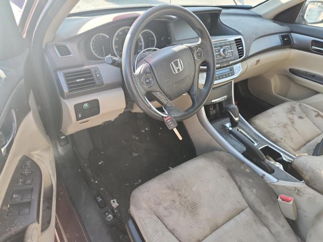 1HGCR2F35EA035099 - 2014 HONDA ACCORD LX BURGUNDY photo 8