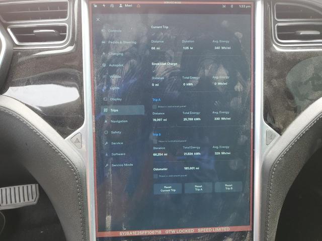 5YJSA1E25FF106718 - 2015 TESLA MODEL S 粉色 照片 9