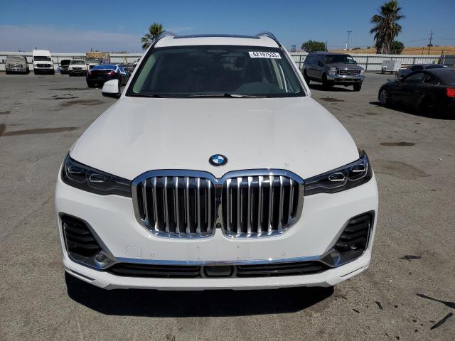 5UXCW2C08M9G82096 - 2021 BMW X7 XDRIVE40I WHITE photo 5