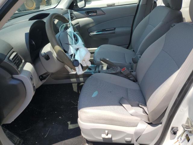 JF2SHADC3DH443909 - 2013 SUBARU FORESTER 2.5X PREMIUM WHITE photo 7