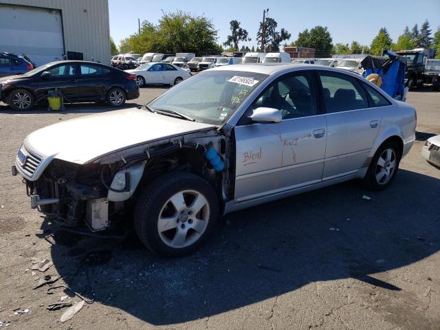 WAUED24B7YN043294 - 2000 AUDI A6 2.7T QUATTRO SILVER photo 1