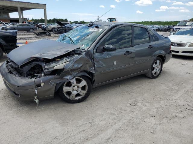 1FAFP38313W301499 - 2003 FORD FOCUS ZTS GRAY photo 1