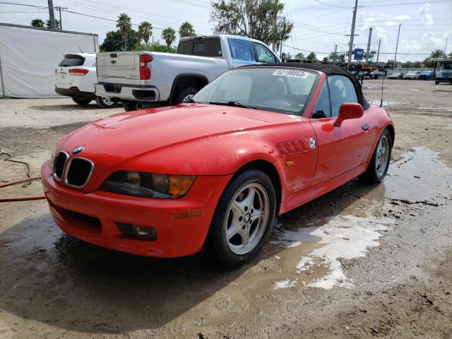 4USCH7336WLD16642 - 1998 BMW Z3 1.9 RED photo 1