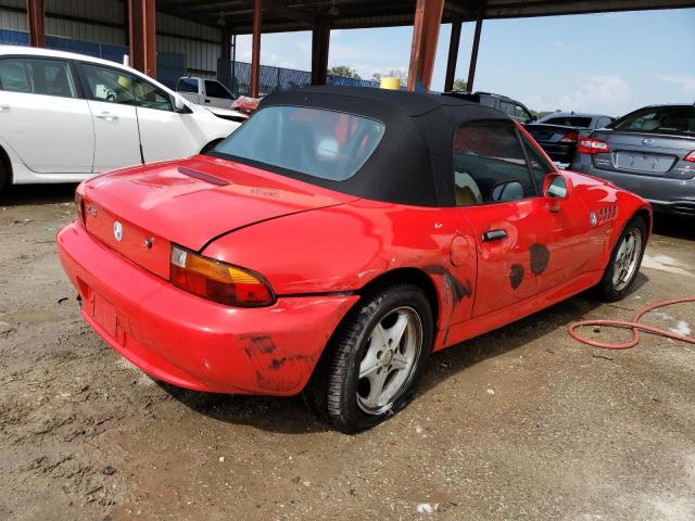 4USCH7336WLD16642 - 1998 BMW Z3 1.9 RED photo 3