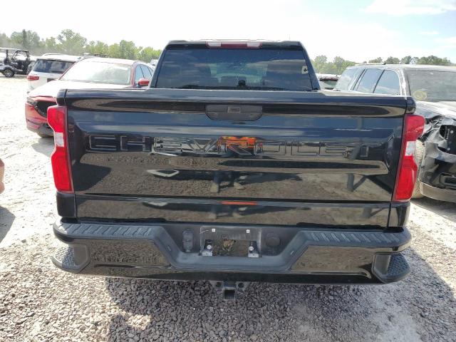 1GCRWBEH7MZ109377 - 2021 CHEVROLET SILVERADO C1500 CUSTOM BLACK photo 6