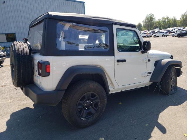 1C4HJXAG7NW247346 - 2022 JEEP WRANGLER SPORT WHITE photo 3