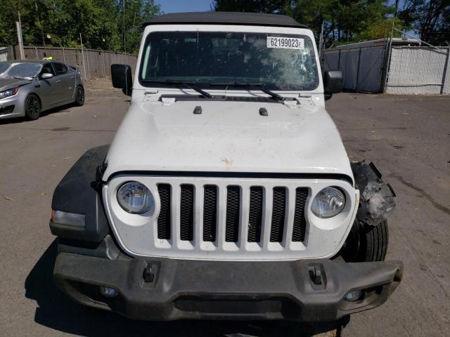 1C4HJXAG7NW247346 - 2022 JEEP WRANGLER SPORT WHITE photo 5