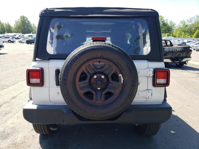 1C4HJXAG7NW247346 - 2022 JEEP WRANGLER SPORT WHITE photo 6