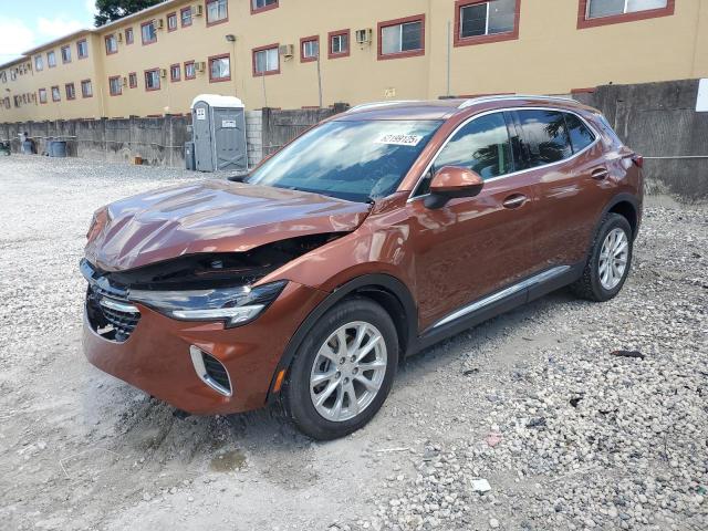 LRBAZLR47MD196341 - 2021 BUICK ENVISION PREFERRED MAROON photo 1