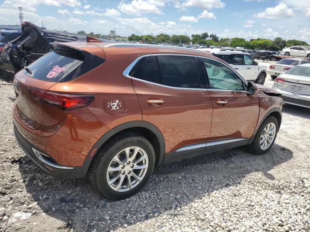 LRBAZLR47MD196341 - 2021 BUICK ENVISION PREFERRED MAROON photo 3