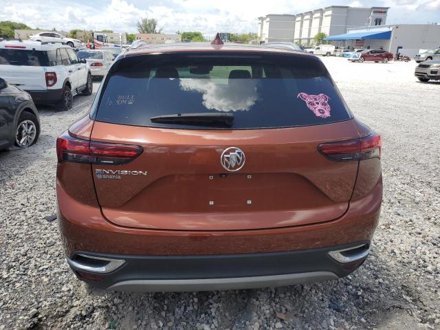 LRBAZLR47MD196341 - 2021 BUICK ENVISION PREFERRED MAROON photo 6