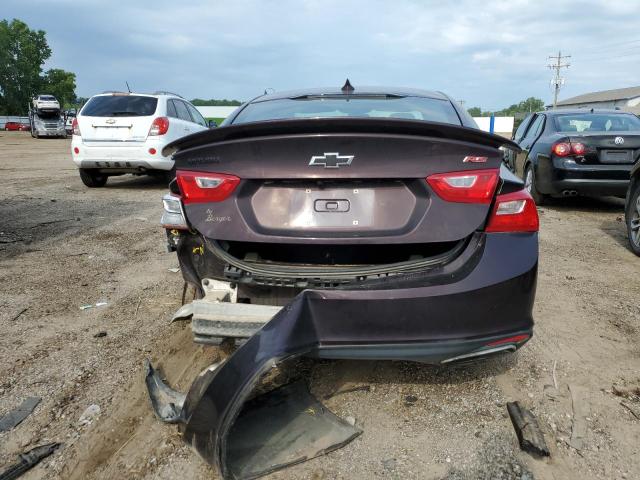 1G1ZG5ST1LF135442 - 2020 CHEVROLET MALIBU RS 紫色 照片 6