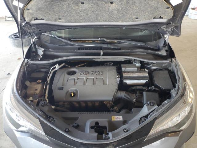 JTNKHMBX1M1098695 - 2021 TOYOTA C-HR XLE GRAY photo 11