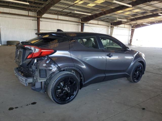 JTNKHMBX1M1098695 - 2021 TOYOTA C-HR XLE GRAY photo 3