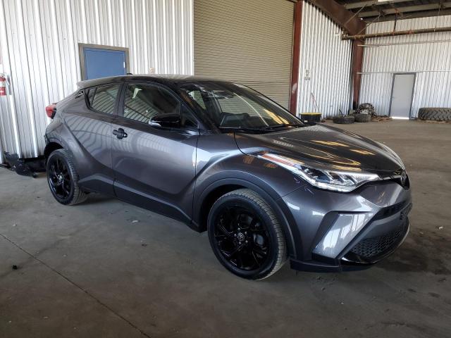 JTNKHMBX1M1098695 - 2021 TOYOTA C-HR XLE GRAY photo 4