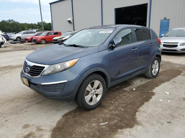 KNDPB3A27C7238207 - 2012 KIA SPORTAGE BASE GRAY photo 1