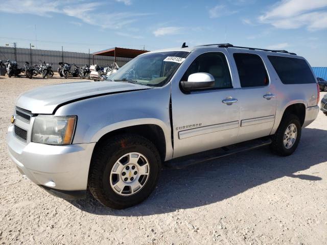 1GNSCJE06DR310600 - 2013 CHEVROLET SUBURBAN C1500 LT SILVER photo 1