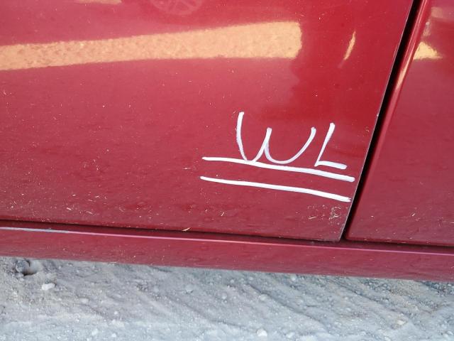 1G8AJ58F77Z193318 - 2007 SATURN ION LEVEL 2 BURGUNDY photo 9