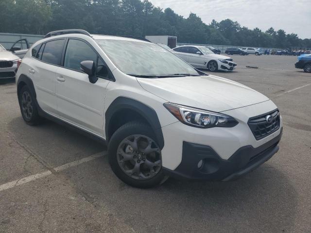 JF2GTHSC6MH384533 - 2021 SUBARU CROSSTREK SPORT WHITE photo 4