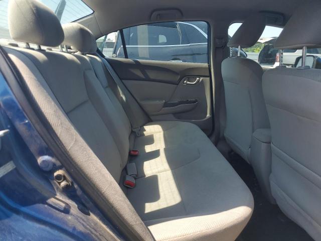 2HGFB2F50CH531283 - 2012 HONDA CIVIC LX BLUE photo 10