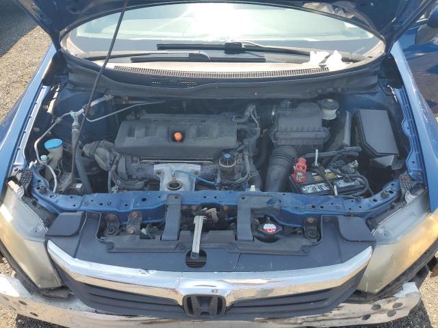 2HGFB2F50CH531283 - 2012 HONDA CIVIC LX BLUE photo 11