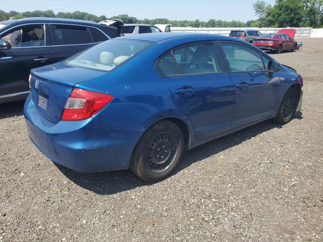 2HGFB2F50CH531283 - 2012 HONDA CIVIC LX BLUE photo 3