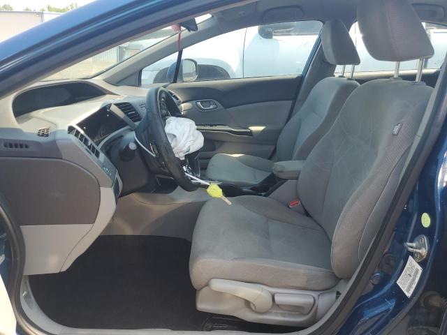 2HGFB2F50CH531283 - 2012 HONDA CIVIC LX BLUE photo 7