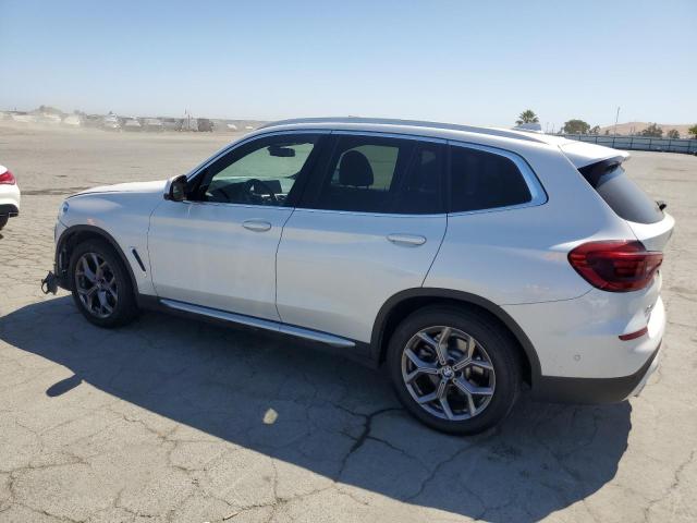 5UXTY5C09M9F37225 - 2021 BMW X3 XDRIVE30I WHITE photo 2