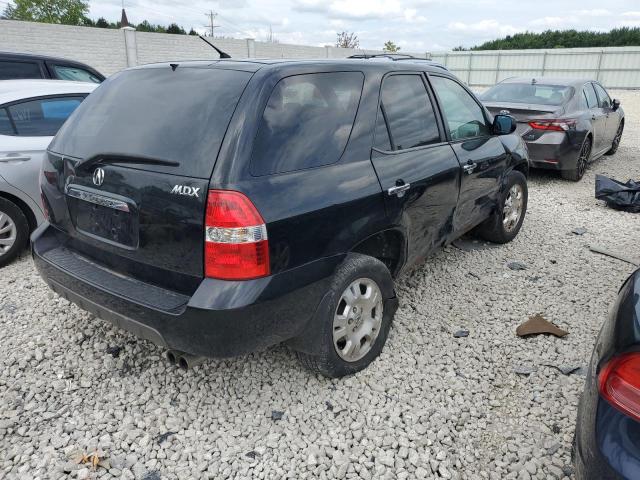 2HNYD18211H531685 - 2001 ACURA MDX BLACK photo 3