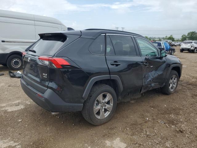 2T3P1RFV5PW375780 - 2023 TOYOTA RAV4 XLE BLACK photo 3